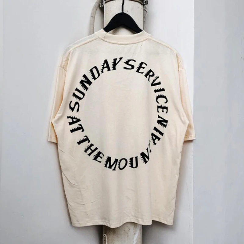 Hip Hop Kanye West Sunday Service Holy Spirit CPFM T Shirt Streetwear Oversize Cotton Trust God Apricot Kanye West T-Shirt
Hip Hop Kanye West Sunday Service Holy Spirit CPFM T Shirt Streetwear Oversize Cotton Trust God Apricot Kanye West T-Shirt