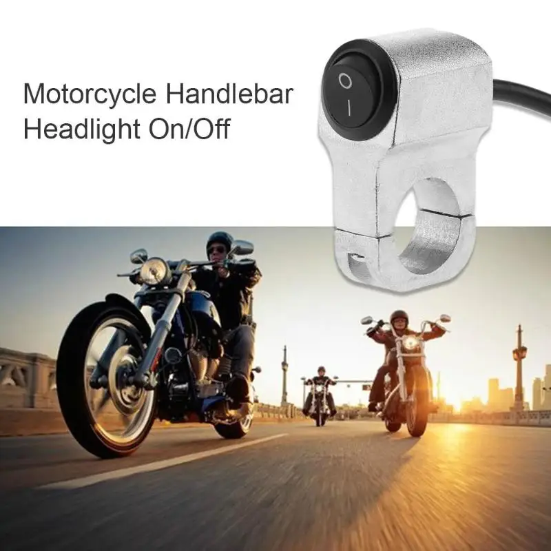 Universal 1pc Aluminum 2-Wire 7/8in Motorcycle Handlebar Headlight With On/Off Button Switch with LED Light Motorcycle Accessory
Universal 1pc Aluminum 2-Wire 7/8in Motorcycle Handlebar Headlight With On/Off Button Switch with LED Light Motorcycle Accessory