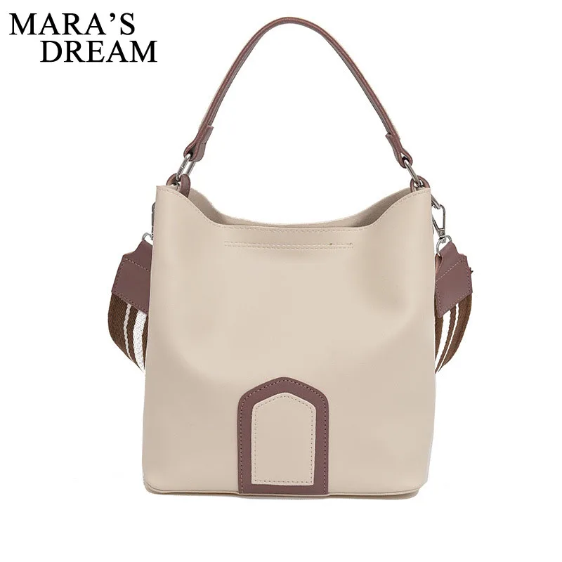 Mara's Dream Handbags Women Bucket Bag Designer PU Leather Fashion Patchwork Shoulder Bag Large Capacity Female Brand Tote Bag
Mara's Dream Handbags Women Bucket Bag Designer PU Leather Fashion Patchwork Shoulder Bag Large Capacity Female Brand Tote Bag