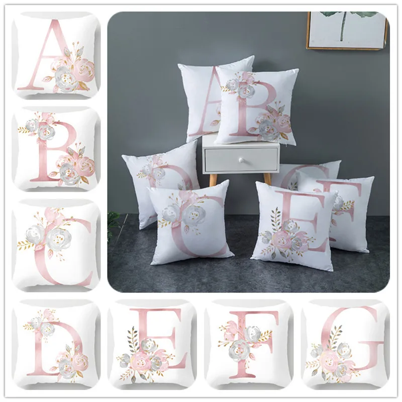 English Letter Pattern Pillowcase Square Printing Pillow Cover Hidden Zipper Closure Pillowcase 45*45cm Adult Living Room&Home
English Letter Pattern Pillowcase Square Printing Pillow Cover Hidden Zipper Closure Pillowcase 45*45cm Adult Living Room&Home