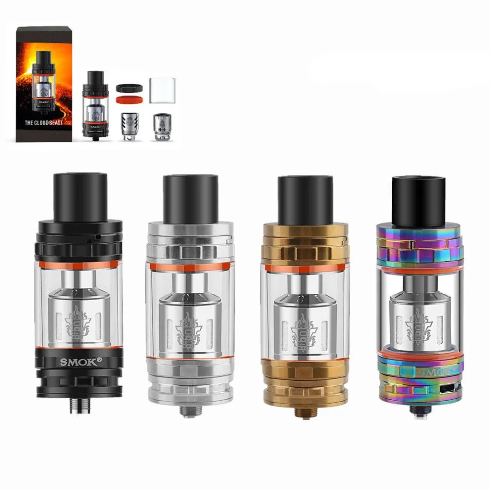 Portable Electronic Cigarette TFV8 Cloud Beast Tank Atomizer Top Filling System 6ML Tank with Sub Coil Heads Kit
Portable Electronic Cigarette TFV8 Cloud Beast Tank Atomizer Top Filling System 6ML Tank with Sub Coil Heads Kit