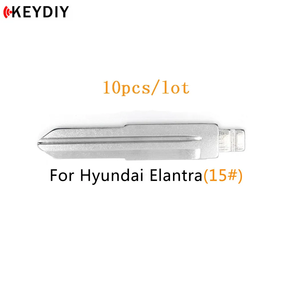 KEYDIY 10 pcs/lot Metal Blank Uncut Flip KD/VVDI/JMD Remote HYN6 Key Blade Type #15 for Hyundai Elantra/Tucson/Kia Cerato
KEYDIY 10 pcs/lot Metal Blank Uncut Flip KD/VVDI/JMD Remote HYN6 Key Blade Type #15 for Hyundai Elantra/Tucson/Kia Cerato