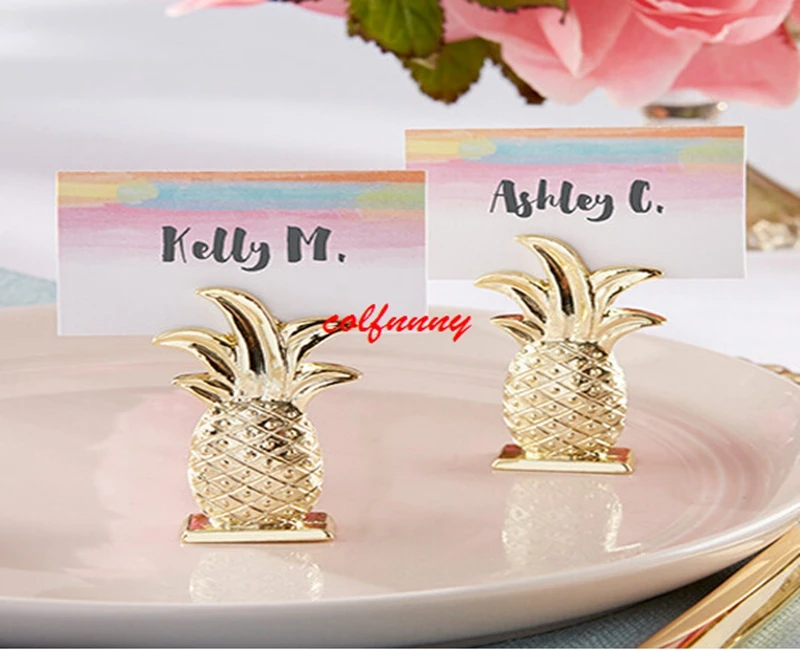 100pcs Mini Gold Pineapple Table Place Card Holder Name Number Menu Stand For Wedding Favor Party Event Party Decoration F051402
100pcs Mini Gold Pineapple Table Place Card Holder Name Number Menu Stand For Wedding Favor Party Event Party Decoration F051402