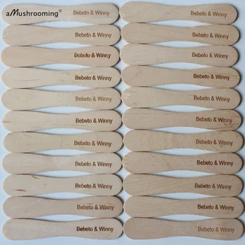 x50 Personalized Wooden Sticks Custom Engrave Wedding Invitation Card Accessories Natural Bow Tie Ice Cream Sticks Kids Craft
x50 Personalized Wooden Sticks Custom Engrave Wedding Invitation Card Accessories Natural Bow Tie Ice Cream Sticks Kids Craft