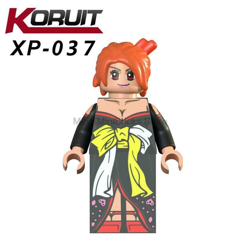 Legoings Anime One Piece Single The straw hat Pirates Nami Action Figures in Building Blocks Bricks DIY Toy for Children Legoing
Legoings Anime One Piece Single The straw hat Pirates Nami Action Figures in Building Blocks Bricks DIY Toy for Children Legoing