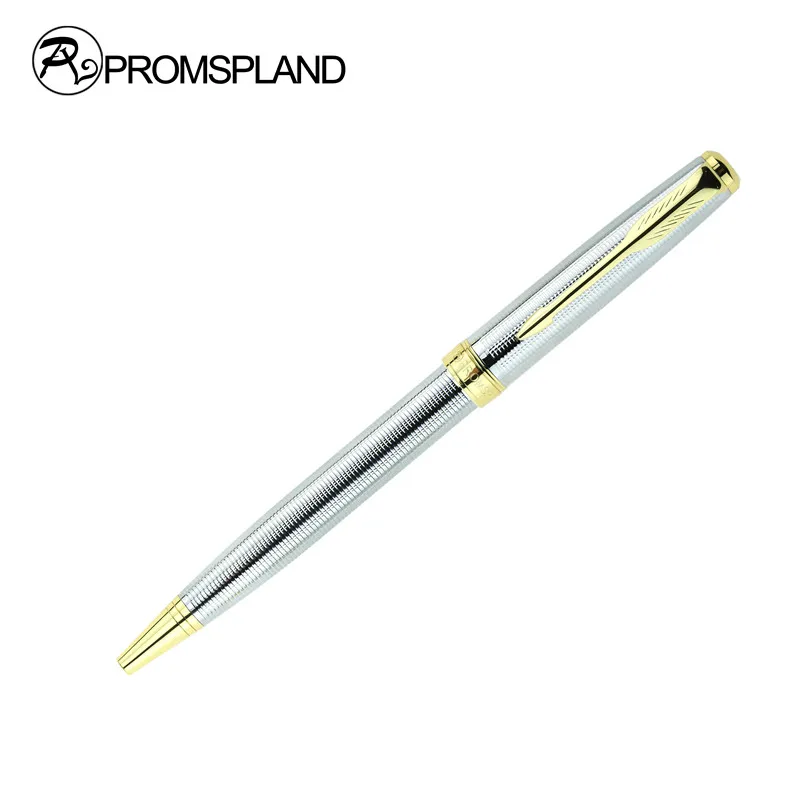 PROMSPLAND Novelty Silver Pens Spiral Ballpoint Pen Ball Canetas School/Office/Writing Supplies Papeleria Kawaii 13.4cm
PROMSPLAND Novelty Silver Pens Spiral Ballpoint Pen Ball Canetas School/Office/Writing Supplies Papeleria Kawaii 13.4cm