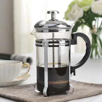 600 ml Glass French Press Coffee Filter Pot Coffee Maker Espresso Infuser Puer Tea Kettle Coffee Tool
600 ml Glass French Press Coffee Filter Pot Coffee Maker Espresso Infuser Puer Tea Kettle Coffee Tool