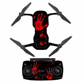 Blood hands print waterproof PVC Decal Skin Sticker For DJI MAVIC Air Drone body protection film +remote Controllers cover 
Blood hands print waterproof PVC Decal Skin Sticker For DJI MAVIC Air Drone body protection film +remote Controllers cover