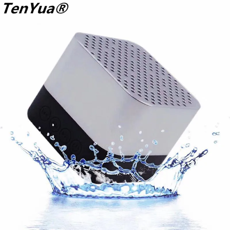 Bluetooth мини-Колонка TenYua Портативная Беспроводная колонка IPX6 водонепроницаемая