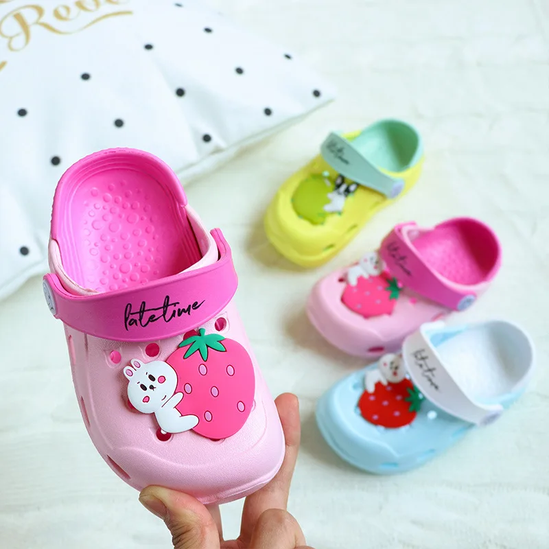 Baby Slippers Cute Baby Beach Hole Shoes Cartoon Boy Soft Bottom Non-slippery Children Slippers Baby Shoes Summer Baby Sandals
Baby Slippers Cute Baby Beach Hole Shoes Cartoon Boy Soft Bottom Non-slippery Children Slippers Baby Shoes Summer Baby Sandals