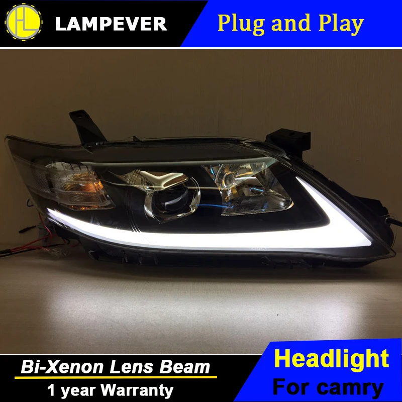 HLC Headlights for Toyota Camry V40 USA Style 2009-2011 LED Light Bar Headight Bi Xenon Head lamp Front Light
HLC Headlights for Toyota Camry V40 USA Style 2009-2011 LED Light Bar Headight Bi Xenon Head lamp Front Light