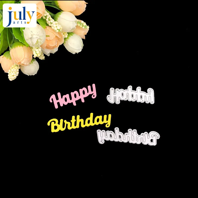 Julyarts Happy Birthday Letter Metal Cutting Dies Scrapbooking Craft Die Cuts Art Emboss DIY Create Stencil Knife Mould
Julyarts Happy Birthday Letter Metal Cutting Dies Scrapbooking Craft Die Cuts Art Emboss DIY Create Stencil Knife Mould