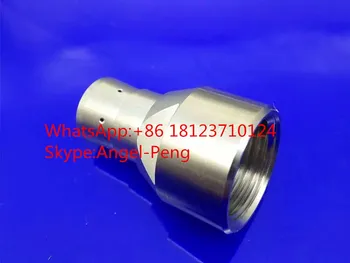 Quick Connector Sewer Drain Cleaning nozzle for plumbers, sewer drain cleaner water jetter
Quick Connector Sewer Drain Cleaning nozzle for plumbers, sewer drain cleaner water jetter