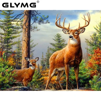 GLymg Handicrafts Diy Diamond painting Forest deer Rhinestone Cross stitch Mosaic Picture Diamond embroidery Animal painting
GLymg Handicrafts Diy Diamond painting Forest deer Rhinestone Cross stitch Mosaic Picture Diamond embroidery Animal painting