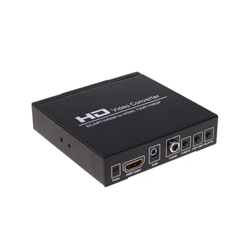 SCART HDMI to HDMI Converter Full HD 1080P Digital High Definition Video Konverter EU/US Power Plug Adapter For HDTV HD
SCART HDMI to HDMI Converter Full HD 1080P Digital High Definition Video Konverter EU/US Power Plug Adapter For HDTV HD