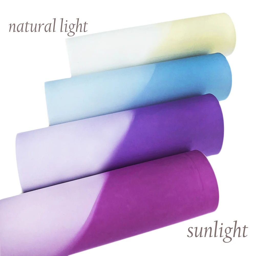 david angie 4pcs/set 20*34cm UV Color Change Light Reactive Synthetic Leather Set DIY Hairbow Bag Handmade Material,1Yc6693
david angie 4pcs/set 20*34cm UV Color Change Light Reactive Synthetic Leather Set DIY Hairbow Bag Handmade Material,1Yc6693