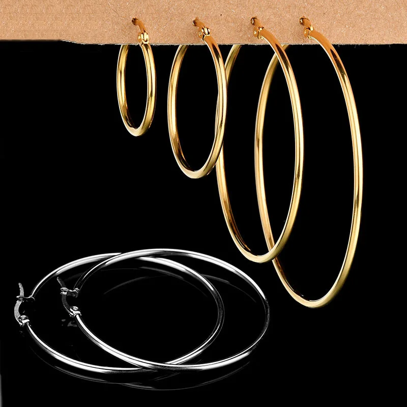 Punk Charm Jewelry Simple Ring Earrings metal geometric Earrings exaggerated large earrings for women fashion gifts A371
Punk Charm Jewelry Simple Ring Earrings metal geometric Earrings exaggerated large earrings for women fashion gifts A371