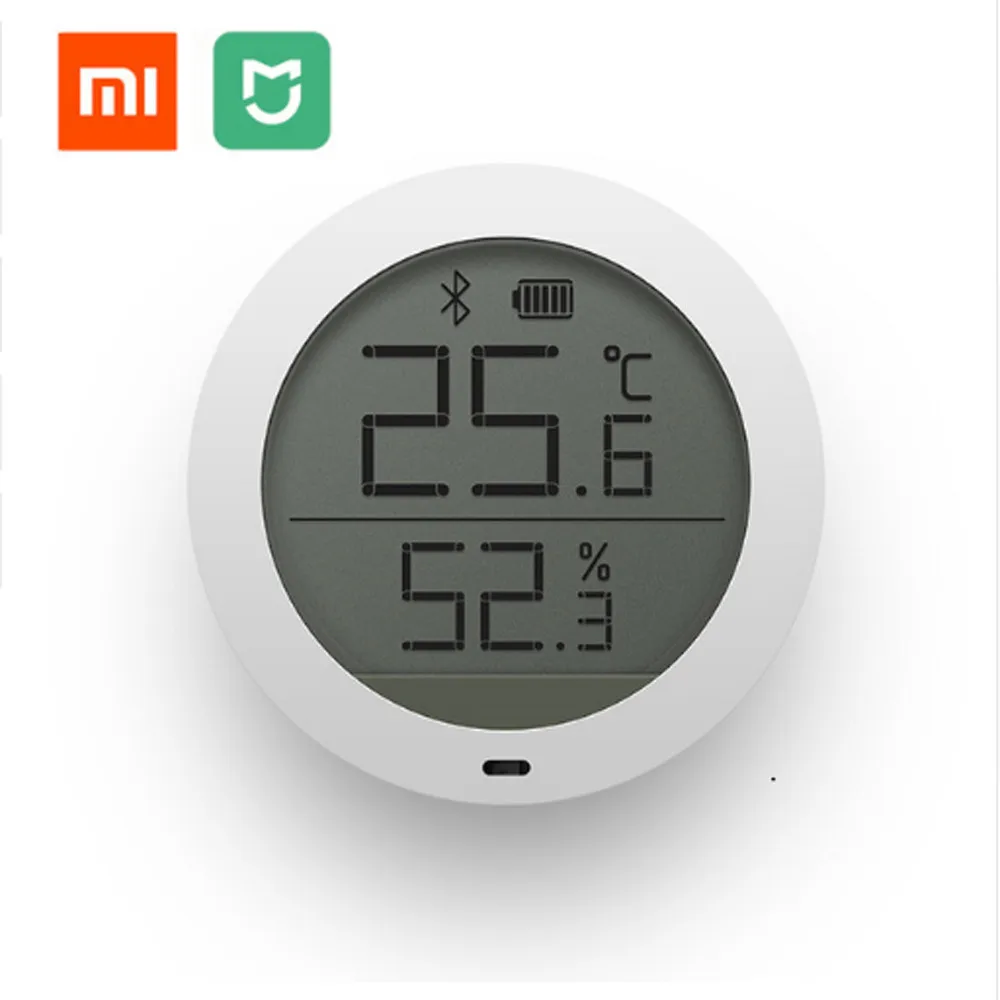 Original Xiaomi Mijia Bluetooth Temperature Smart Humidity Sensor LCD Screen Digital Thermometer Moisture Meter Mi APP H15#
Original Xiaomi Mijia Bluetooth Temperature Smart Humidity Sensor LCD Screen Digital Thermometer Moisture Meter Mi APP H15#
