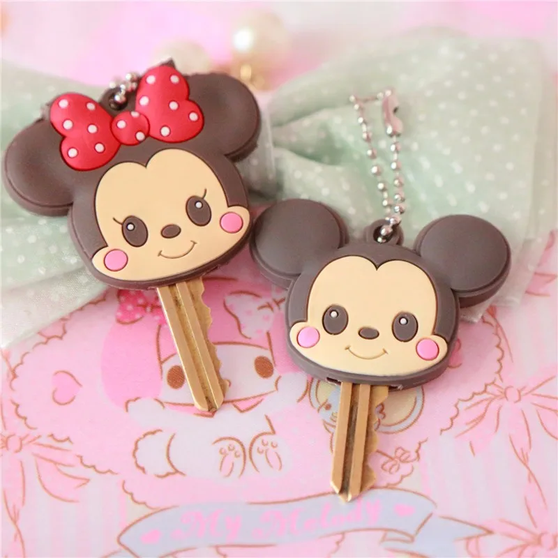2pcs/Lot cartoon Mickey&Minnie Mouse key hat 2018 Favor Gift Minion Stitch Key Cover Chain Cap Keyring Hot Sell Toy Gifts
2pcs/Lot cartoon Mickey&Minnie Mouse key hat 2018 Favor Gift Minion Stitch Key Cover Chain Cap Keyring Hot Sell Toy Gifts