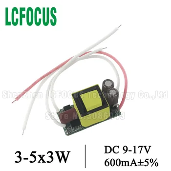 10pcs 3-5*3W Output DC9-17V 600mA Lighting Transformer 9W 12W 15W LED Driver For 9 12 15 W Watt High Power Spotlights Bulb Light
10pcs 3-5*3W Output DC9-17V 600mA Lighting Transformer 9W 12W 15W LED Driver For 9 12 15 W Watt High Power Spotlights Bulb Light