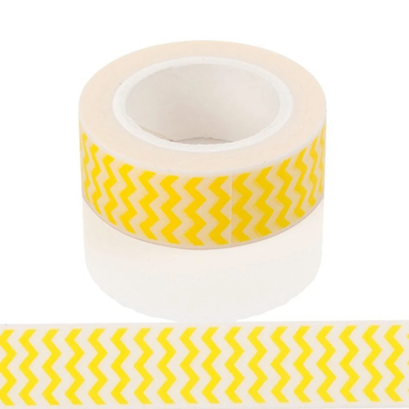 10m*15mm Creative Yellow Waves Washi Tape DIY Decoration Scrapbooking Planner Masking Tape Kawaii Stationery Adhesive Tape 1 PCS
10m*15mm Creative Yellow Waves Washi Tape DIY Decoration Scrapbooking Planner Masking Tape Kawaii Stationery Adhesive Tape 1 PCS