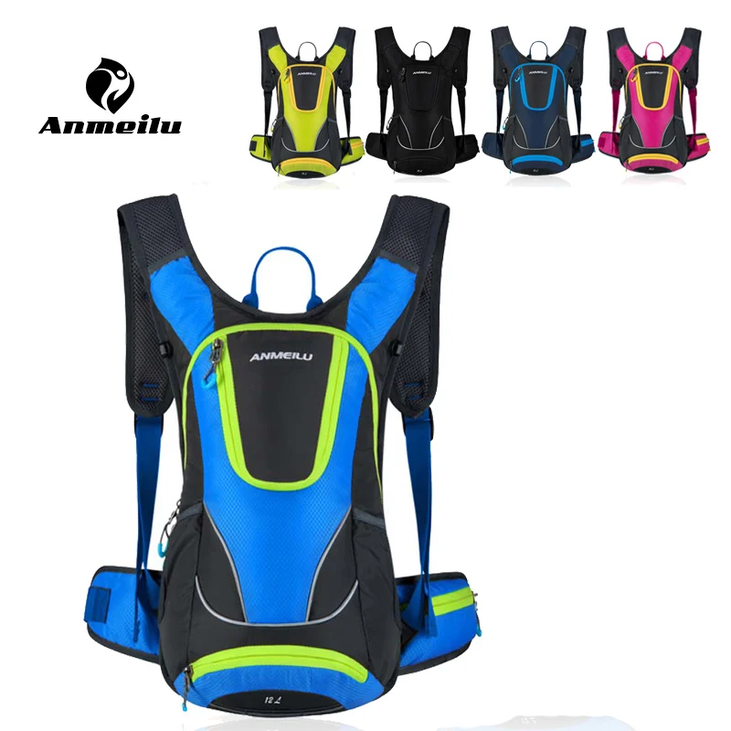 Фото ANMEILU 5 цветов 12 л водонепроницаемый для кемпинга пешего туризма спортивный рюкзак