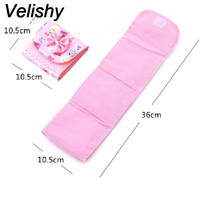 Velishy 1PC Random Color Cloth Menstrual Pads Menstrual Bowknot Cotton Sanitary Towel Napkin Pad Purse Holder Easy Bag Organizer
Velishy 1PC Random Color Cloth Menstrual Pads Menstrual Bowknot Cotton Sanitary Towel Napkin Pad Purse Holder Easy Bag Organizer