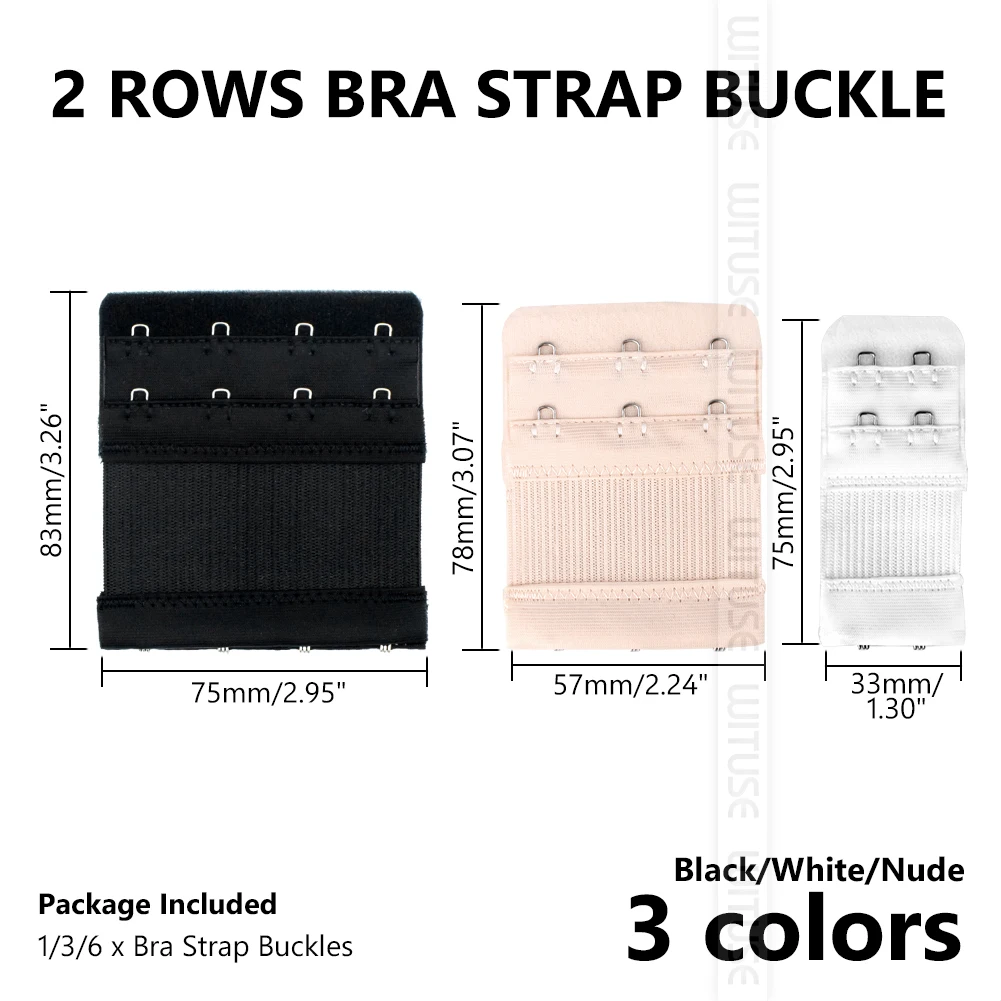 Ladies Bra Extender Nylon Clasp Extension Elastic On Strap Soft Bra Band Extenders Intimates Accessories
Ladies Bra Extender Nylon Clasp Extension Elastic On Strap Soft Bra Band Extenders Intimates Accessories