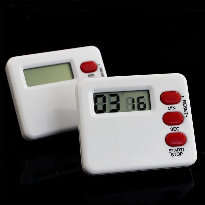 Useful Timer Countdown Sport Study Rest Digital 99 Minute LCD Kitchen Clock Mini kitchen tools Timing alarm clock 2018 hot sale
Useful Timer Countdown Sport Study Rest Digital 99 Minute LCD Kitchen Clock Mini kitchen tools Timing alarm clock 2018 hot sale