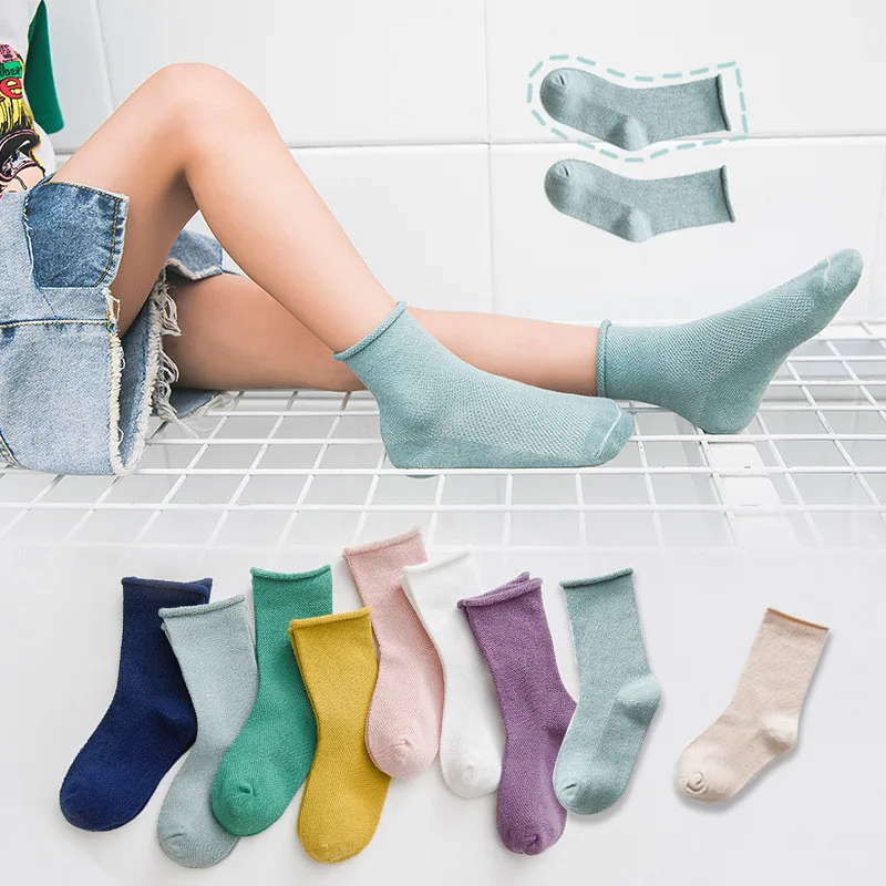 Kids Cotton Mesh Curling Tube Socks Solid Color Children's Boys Baby Socken Kinder Calzini Antiscivolo Bambini Meisje Infant
Kids Cotton Mesh Curling Tube Socks Solid Color Children's Boys Baby Socken Kinder Calzini Antiscivolo Bambini Meisje Infant