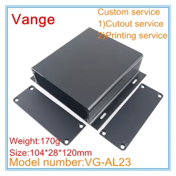 1pcs/lot wall-mounted project cases 104*28*120mm 6063-T5 aluminum profile junction boxes for signal repeater device
1pcs/lot wall-mounted project cases 104*28*120mm 6063-T5 aluminum profile junction boxes for signal repeater device