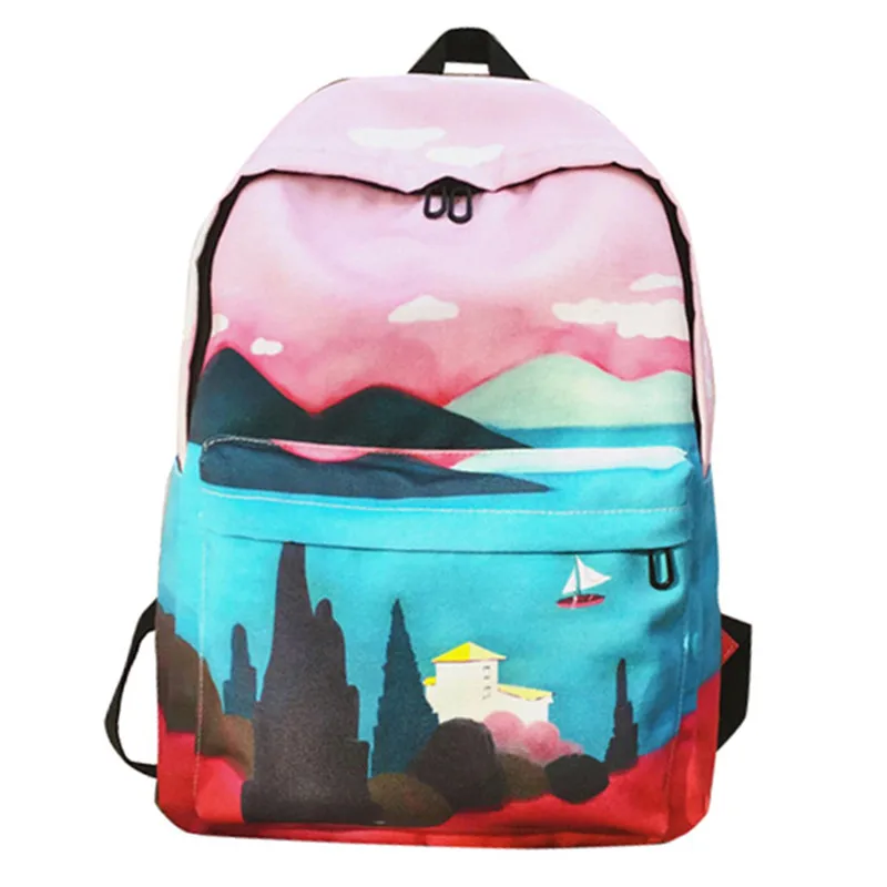 Printing Backpack Girl School Bag for Teenage College Wind Women SchoolBag High Student Bag Canvas Backpack kids mochilas
Printing Backpack Girl School Bag for Teenage College Wind Women SchoolBag High Student Bag Canvas Backpack kids mochilas