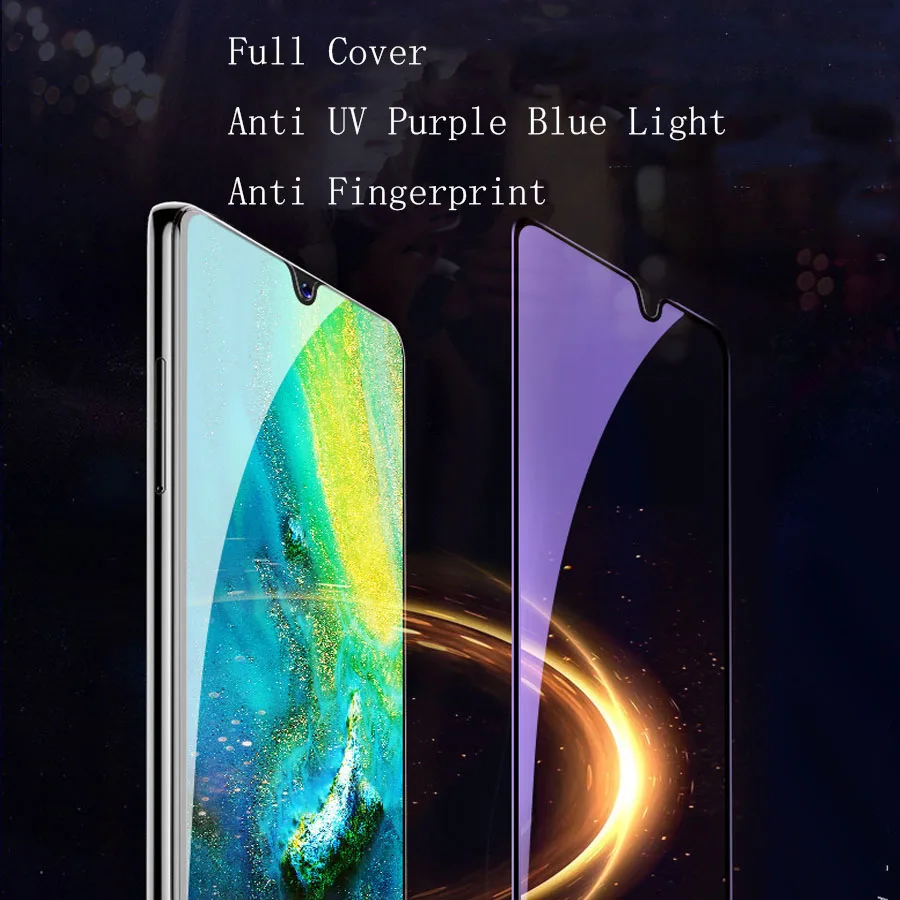 LISM Full Cover For Huawei Mate 20 Pro UV P20 Pro P30 Pro Anti UV Purple Blue Light Fingerprint Tempered Glass Screen Protector 
LISM Full Cover For Huawei Mate 20 Pro UV P20 Pro P30 Pro Anti UV Purple Blue Light Fingerprint Tempered Glass Screen Protector