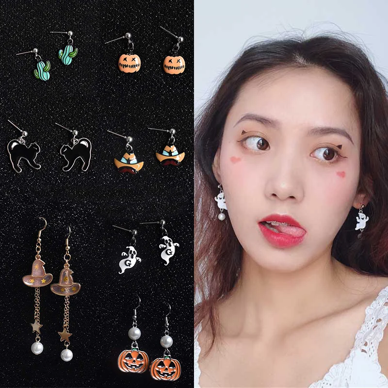 Beautiful 11 Models Graceful 1Pair 2018 New Arrival Pumpkin Pearl Wedding Girls Drop Earring Funny Halloween Allergy Free Women
Beautiful 11 Models Graceful 1Pair 2018 New Arrival Pumpkin Pearl Wedding Girls Drop Earring Funny Halloween Allergy Free Women
