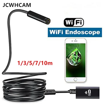 Wireless Endoscope Camera IOS Android System 1/3/5/7/10M Soft cable 8mm lens HD 720P Borescope Mini camera Pipe Car inspection
Wireless Endoscope Camera IOS Android System 1/3/5/7/10M Soft cable 8mm lens HD 720P Borescope Mini camera Pipe Car inspection