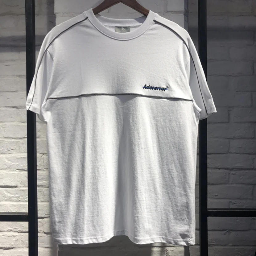 2019 Adererror High Quality Ader Error Embroidery Women Men Summer Style T shirts Top Tees Men Short Sleeve T shirt
2019 Adererror High Quality Ader Error Embroidery Women Men Summer Style T shirts Top Tees Men Short Sleeve T shirt