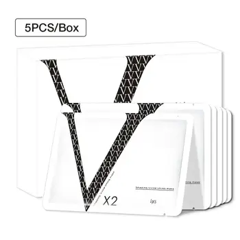 5pcs 4D Double V Face Shape Tension Firming Mask Paper Slimming Eliminate Edema Lifting Firming Thin Masseter Face Care Tool
5pcs 4D Double V Face Shape Tension Firming Mask Paper Slimming Eliminate Edema Lifting Firming Thin Masseter Face Care Tool