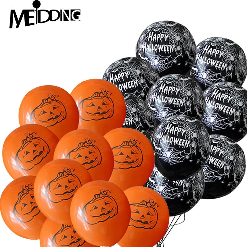 2019 Halloween party pumpkin with "Happy Halloween" letters Latex air balloons 10pcs 12inch globos for Halloween decoration kids
2019 Halloween party pumpkin with "Happy Halloween" letters Latex air balloons 10pcs 12inch globos for Halloween decoration kids