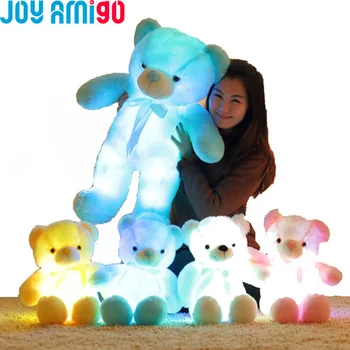 Cute Luminous Stuffed Bear Toy LED Light-Up Plush Doll Glow Teddy Pillow Auto Color Rotation Gift
Cute Luminous Stuffed Bear Toy LED Light-Up Plush Doll Glow Teddy Pillow Auto Color Rotation Gift