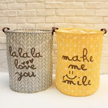 Foldable Waterproof Linen Cotton Laundry Basket Geometric Large Capacity Storage Bag Home Decor Toys Storage Barrels 40X50CM
Foldable Waterproof Linen Cotton Laundry Basket Geometric Large Capacity Storage Bag Home Decor Toys Storage Barrels 40X50CM