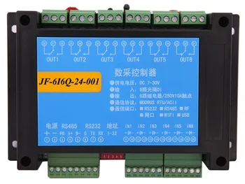 6 Entry and 6 Out of Relay Control Board 6 Way Switch Module RS232+485 Double Serial Port Interface
6 Entry and 6 Out of Relay Control Board 6 Way Switch Module RS232+485 Double Serial Port Interface