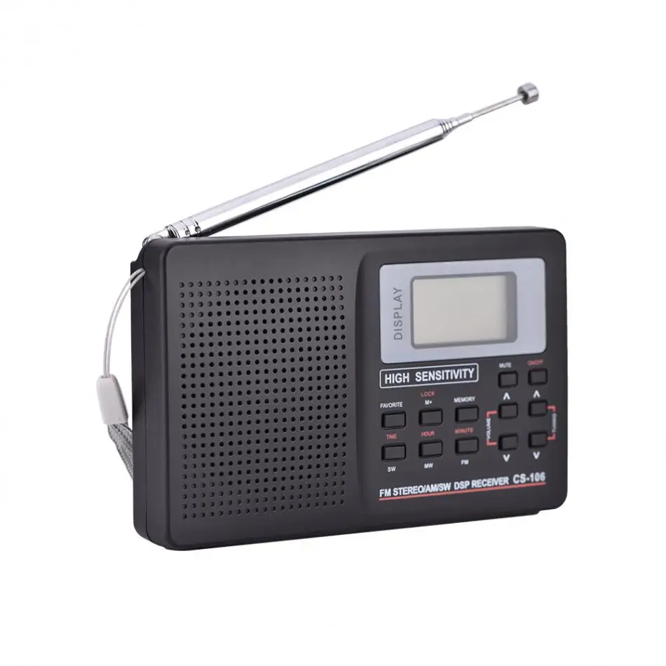 FM/AM/SW/LW/TV Mini Radio Sound Full Frequency Receiver Receiving Radio With Earphone
FM/AM/SW/LW/TV Mini Radio Sound Full Frequency Receiver Receiving Radio With Earphone