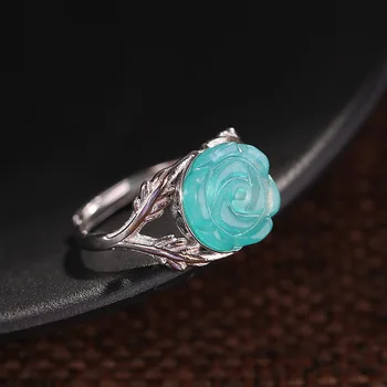 925 sterling silver ring, open lady inlay, natural Tianhe stone, simple art style, rings wholesale
925 sterling silver ring, open lady inlay, natural Tianhe stone, simple art style, rings wholesale