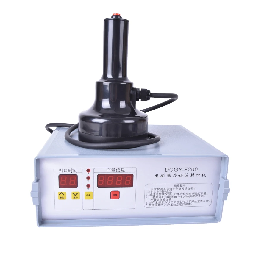 1PC New DCGY-F200 Portable induction sealing machine aluminum foil capper Honey Packaging Equipment (20mm-90mm)
1PC New DCGY-F200 Portable induction sealing machine aluminum foil capper Honey Packaging Equipment (20mm-90mm)