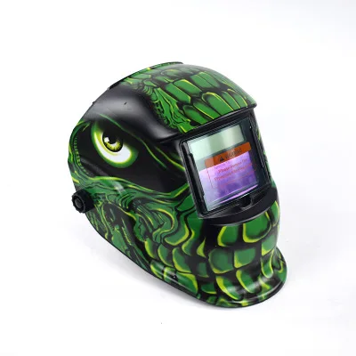 crocodile Welding Mask Electric Soldering Helmet Solar Auto Darkening TIG MIG MMA Welding Helmet Welder Cap Goggles Tools 
crocodile Welding Mask Electric Soldering Helmet Solar Auto Darkening TIG MIG MMA Welding Helmet Welder Cap Goggles Tools