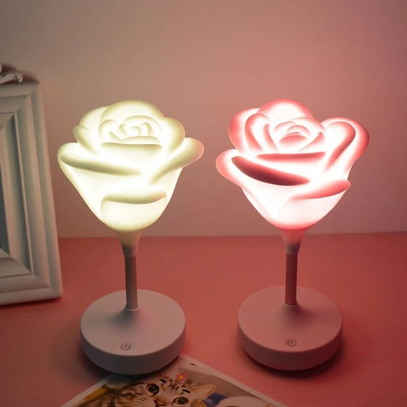 Touch Switch Sensitivity Lamo USB Charging Romantic Rose Variable Led Light Gift Newest Ornament Silicone Table Night Light
Touch Switch Sensitivity Lamo USB Charging Romantic Rose Variable Led Light Gift Newest Ornament Silicone Table Night Light