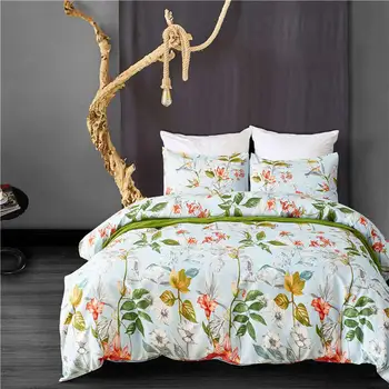 Queen Size Bedding Set Flower Floral Style King Size Duvet Cover Set with Pillowcase Reactive Printed Double Bed Cover Set
Queen Size Bedding Set Flower Floral Style King Size Duvet Cover Set with Pillowcase Reactive Printed Double Bed Cover Set