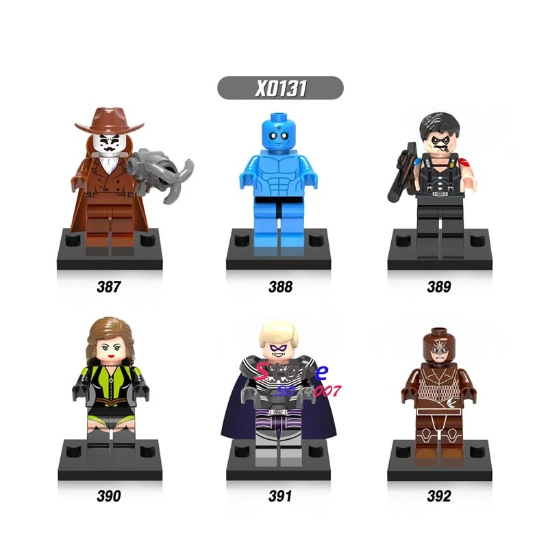 1PCS Sale star wars superhero marvel Watchmen Rorschach building blocks action figure sets model bricks toys for children 
1PCS Sale star wars superhero marvel Watchmen Rorschach building blocks action figure sets model bricks toys for children