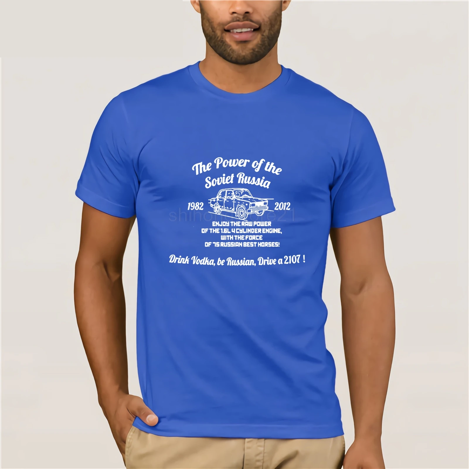 The Power of Sovietico Russia - 30 ANNI LADA 2107 AUTO DDR maglietta divertente Clothes Popular T-Shirt Crewneck 100%
The Power of Sovietico Russia - 30 ANNI LADA 2107 AUTO DDR maglietta divertente Clothes Popular T-Shirt Crewneck 100%
