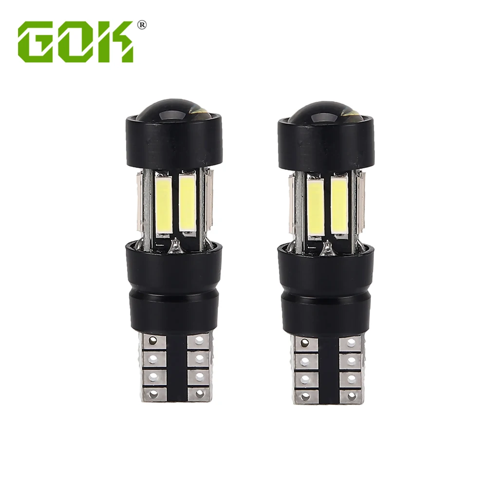 100PCS Car Auto LED T10 Canbus 194 168 led W5W t10 10SMD 7020 LED Light car Side Lights Interior Light Car Styling
100PCS Car Auto LED T10 Canbus 194 168 led W5W t10 10SMD 7020 LED Light car Side Lights Interior Light Car Styling